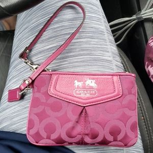 Coach wristlet